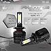 Stark Phantom Series 72W Headlight Conversion Kit - 8000LM - 6000K Crystal White - Bulb Size: H7