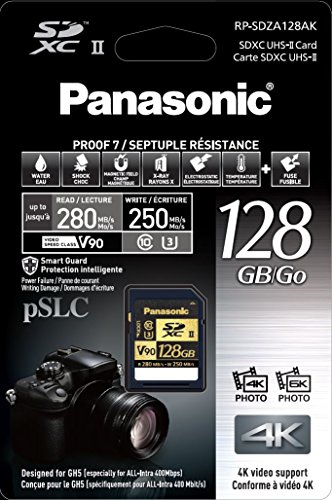 Panasonic RP-SDZA128AK Secure Digital 128 GB Speicherkarte (UHS II, bis zu 280 MB/s Lesen und Schreiben, Video Speed… – Bild 3