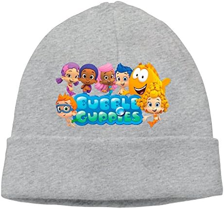 Bubble Guppies Poster Cool Skull Cap Knit Hat
