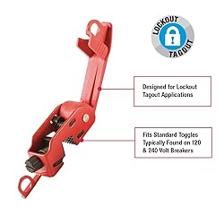 Master Lock Red Electrical Box Circuit Breaker