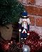 Clever Creations Red and Blue Soldier 10 Inch Traditional Wooden Nutcracker, Festive Christmas Décor for Shelves and Tables