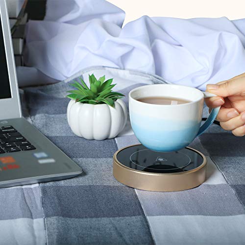 Asmwo 4.5inch tea coffee mug warmer Beverage two Adjustable Temperature Teapot Warmer Best Gift mugs warmer for women men grandma - Thumbnail 4