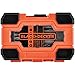 BLACK+DECKER Screwdriver Set, Impact Ready, 32-Piece (BDA32IRDD)