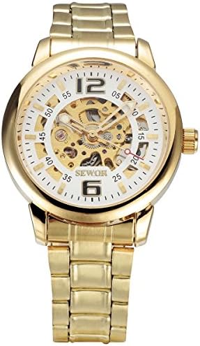 Men, mechanical watches, automatic, casual, personality, metal, M0233