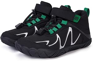 Hi-Y2Kgirls Kids Hiking Boots, Toddler Hiking Shoes Boys Girls Non-Slip Anti Collision Athletic Trekking Walking Boots for Little Kid/Big Kid