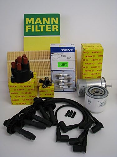 Complete Tune-Up Kit for Volvo 850 Spark Plugs Wires Filters OEM (Non-Turbo)