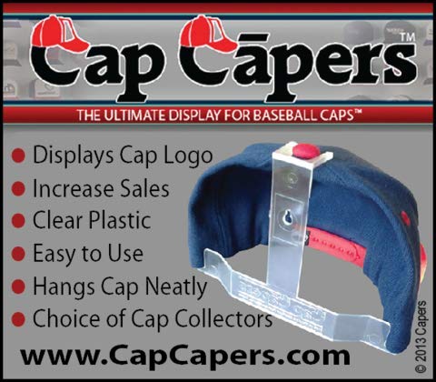 baseball cap wall display