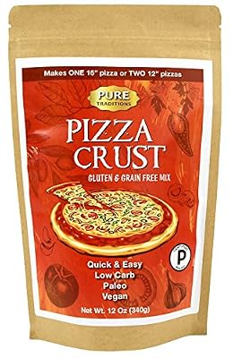 Certified Paleo Pizza Crust Mix - 12oz by Pure Traditions