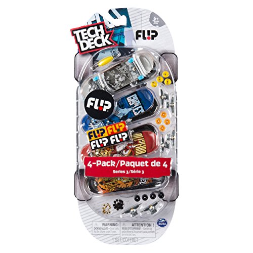 Tech Deck - 96mm Fingerboards - 4-Pack - Flip