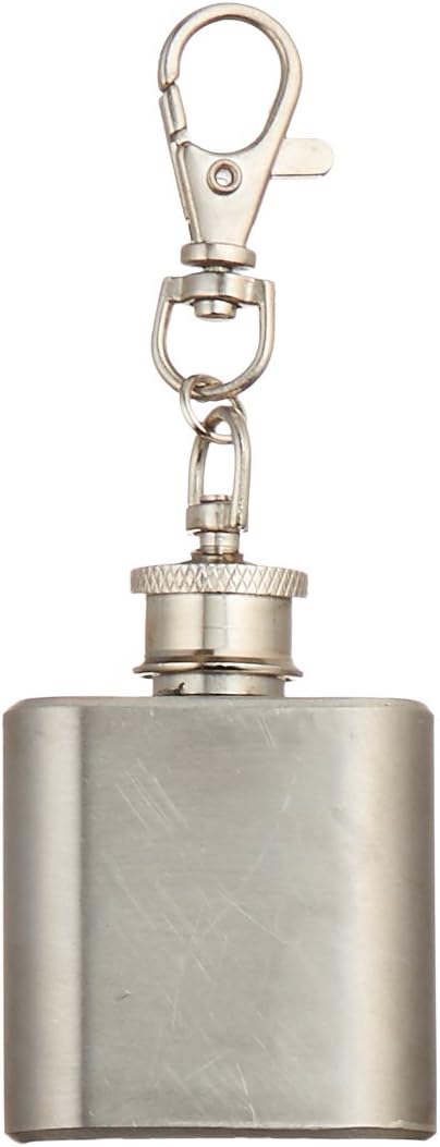 Bar Toolz 1oz. Mini Stainless Steel Keychain Flask