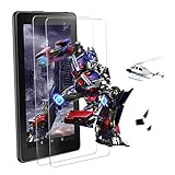 [2 Pack] All New HD 8 Tablet Screen Protector (8th/7th Generation,2018/2017 Release), [Anti-Scratch][Bubble-Free][Easy -Installation] Tempered Glass Saver Also for HD8 2016 6th Gen