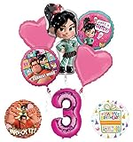 Wreck It Ralph 3rd Birthday Party Supplies Balloon Bouquet Decorations