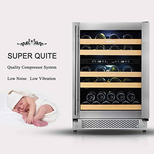 3 Sipmore+Refrigerator+Freestanding+Double+Layer+Temperature