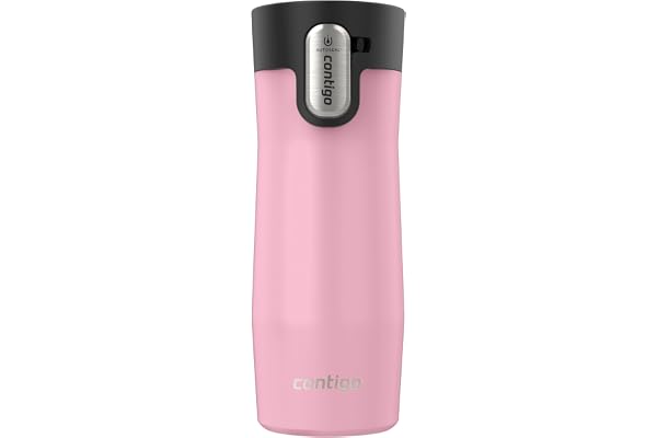 Contigo West Loop 3.0 Stainless Steel Travel Mug with Tea-Bag Hook & Spill-Proof Lid, Vacuum-Insulated Reusable Cup Coffee an