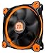 Thermaltake Ring 14 High Static Pressure 140mm Circular LED Case Radiator Cooling Fan CL-F039-PL14OR-A Orange