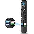 Luyeper Replacement Voice TV Remote Control for Fire Smart Stick 4K Max, Cube, for Insignia, Toshiba, Pioneer and AMZ Series Smart TVs, for Firestick (4K, Lite, 2nd Gen, 3rd Gen)