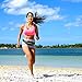 Running Belt (Large) with Personal Alarm for Runners Safety Including Flexible and Stretchy Waist Pack for iPhone/ Smartphone, Keys and Belongings (Patent Pending)