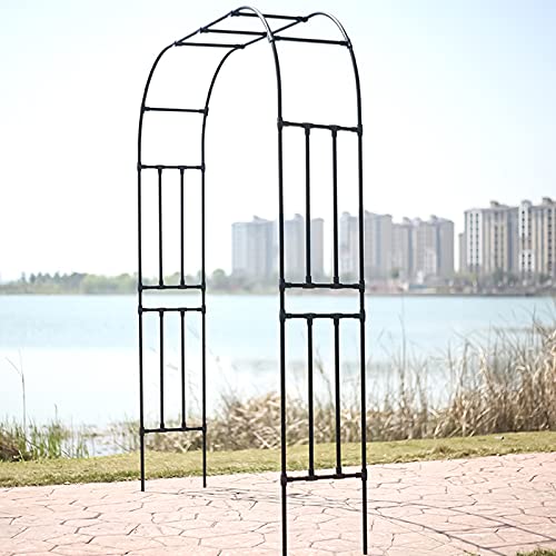 SXNYC Rosenbogen, Rosenbogen Aus Metall, Rosenbogen Rankhilfe, Stereoscopic Metall Garden Arch Arbor Gartenlaube… – Bild 7