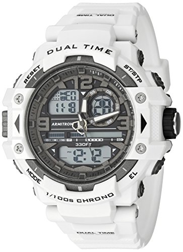 Armitron sport men s 20/5062wht analog-digital chronogr…