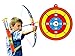 Wowok Kids Toy Archery Bow and Arrow Set with Target Quiver and 3 Suction Cup Shot Bow for Boys Girls Indoors Outdoors Garden Fun Game