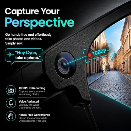 4K Camera Smart Glasses, 8MP Camera Glasses for Life Vlog Travel Work, AI Assistant, Translation, Open-Ear Audio, Blue Light Blocking Glasses, Real-Time Translation, Extra Sunglasses for Men Women