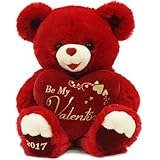 Sweetheart Teddy Ultra-Plush Valentine's Day Teddy Bear Gift 2017 - Red