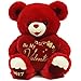 Sweetheart Teddy Ultra-Plush Valentine's Day Teddy Bear Gift 2017 - Red