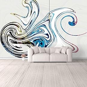 Wall Mural Beautiful Marble Pattern Abstract Texture Removable Self-Adhesive Large Wallpaper - 66x96 inches