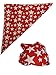 Colored Stars Bandana for Macho Man Costume-Red