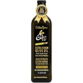 Golden Spoon Premium Extra Virgin Olive Oil 1L - Gold Medal Winner - Low Acidity (0.23%) – Cold Pressed from Chemlali olives 