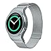 V-MORO Samsung Gear S2 Watch Bands, Accessories Stainless Steel Milanese Loop Magnetic Band with Adapters for Samsung Galaxy Gear S2 Smart Watch SM-R720 R730 Silver Small 5.9-8.8 inches