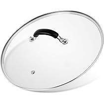 Couvercle En Verre Trempé 40 Cm – Pour Wok Et Casseroles – Acier Inoxydable – Poignée Anti-chaleur – Lavable Au Lave-vaisselle - 3
