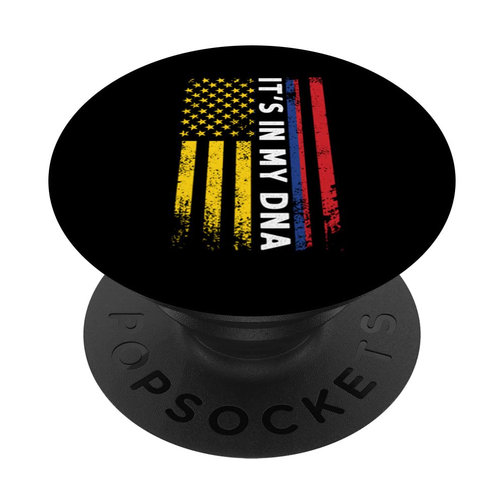 it's in mt dna Colombian Colombia PopSockets Swappable PopGrip