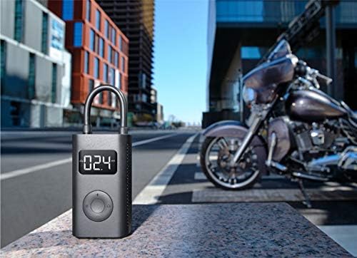 Xiaomi MI Pump Mini Pompe à air Portable Adulte Unisexe, Noir, 5