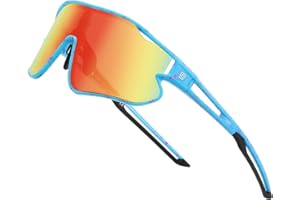 DUCO Kids Sunglasses Youth Baseball Sun Glasses Lightweight TR90 Frame UV400 Sports Cycling Shades for Boys Girls DK268