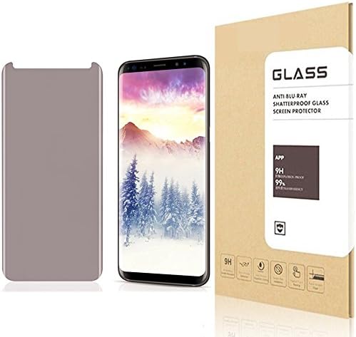 Samsung Galaxy S8 Privacy Screen Protector, Wtbone - 9H Hardness, Anti Peeping, Anti-Glare,Anti Shatter, Anti-Scratch, Anti-Fingerprint Tempered Glass Screen Protector For Galaxy S8