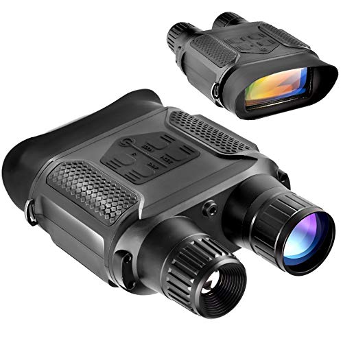 Digital Night Vision Binoculars 7x31mm-400m/1300ft Viewing Range and Super Large 4â€™â€™ Viewing Screen Infrared Scope in Full Dark