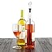 Wine Wand - the ultimate wine cooler, chiller, aerator accessory - 2 cooling / chilling wands, an aerator/pourer in each pack - wine can breathe , white, rose, red, champagne, cava, prosecco.
