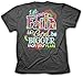 Cherished Girl Women's Big Faith T-Shirt - Charcoal - 2X-Large