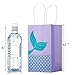 MISS FANTASY M Mermaid Gift Bags Mermaid Party Bags Mermaid Goodie Bag Glitter Treat Bags for Under The Sea Party Mermaid Gifts for Girls Set of 12 (Purple Mermaid 12pcs)