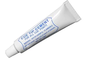 Pool Cue Tip Glue - Billiard Pool Cue Tip Repair & Accessory - Billiard Cue Accessories, Performance Stick Tips, Quick-Drying