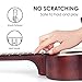 Kmise Beginner Ukulele Kit 4 String Vintage Soprano Ukele Right Hand 21 Inch Hawaiian Ukuleles With Starter Pack ( Gig Bag Tuner Strap String Instruction Booklet ) (KME21S)
