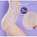 Saikey Women's Shapewear Lace Perspective Seamless Tummy Control High Waist Tight Slimmer Body Shaper Hip Abdomen Panties