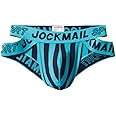 JOCKMAIL Mesh Athletic Supporters Mens Briefs Underwear Comfort Male Underwear for Gym Sport