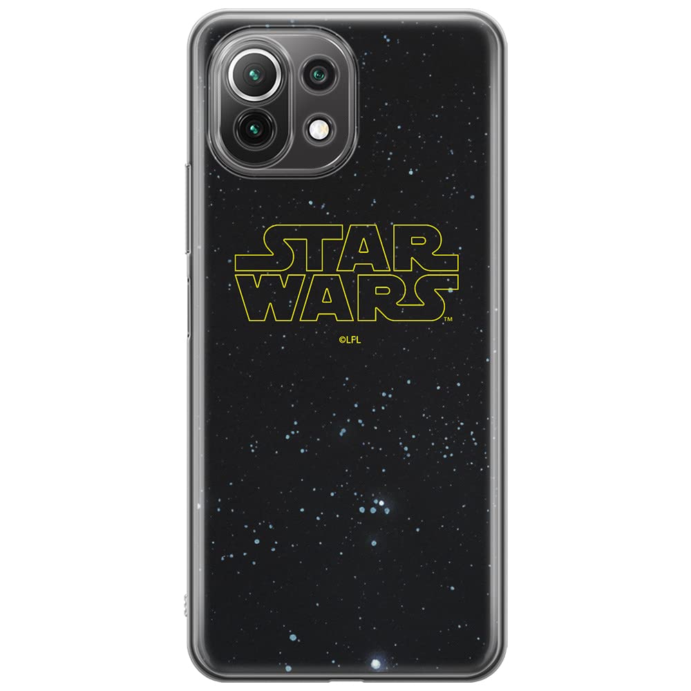 ERT GROUP mobile phone case for Xiaomi 11 Lite 4G/5G original and officially Licensed Star Wars pattern 017 adapted to the shape of the mobile phone, case made of TPU