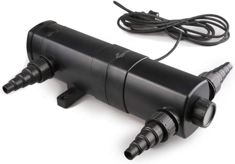 24 Watt SunSun UVC Sterilizer for Pond Against Algae CUV 224 Fits Filter CBF350B