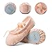 DIPUG Canvas Toddler Ballet Shoes/Pink Ballet Slippers for Girls (Dance/Practice/Yoga)