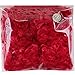 Living Dreams Real Mohair Wool Fiber Locks, Hand Dyed for Knitting, Felting, Spinning, Paper Craft, Doll Hair and Embellishments. 1 Ounce, Red