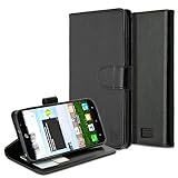Huawei Raven LTE Case, Nagebee - Huawei Raven LTE H892L Design Dual-Use Flip PU Leather Fold Wallet Pouch Case Premium Leather Wallet Flip Case for Huawei Raven LTE H892L (Leather Wallet Black)