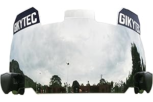 GIKYTEC Football Helmet Visor, Scratch Resistant, for Helmet Fits Youth and Adult Football Helmets